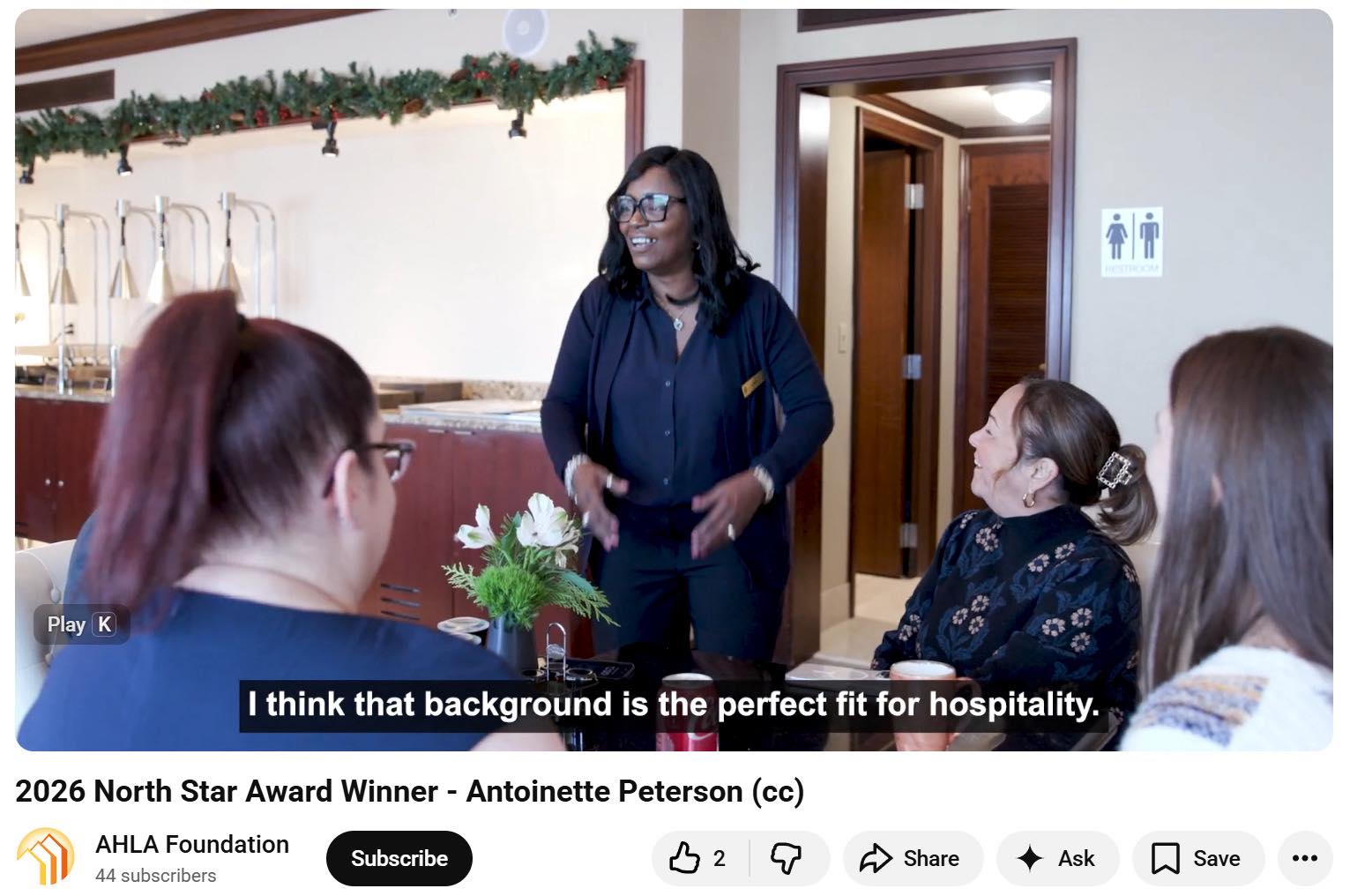 Celebrating Excellence in Hospitality: 2026 North Star Award Honoree