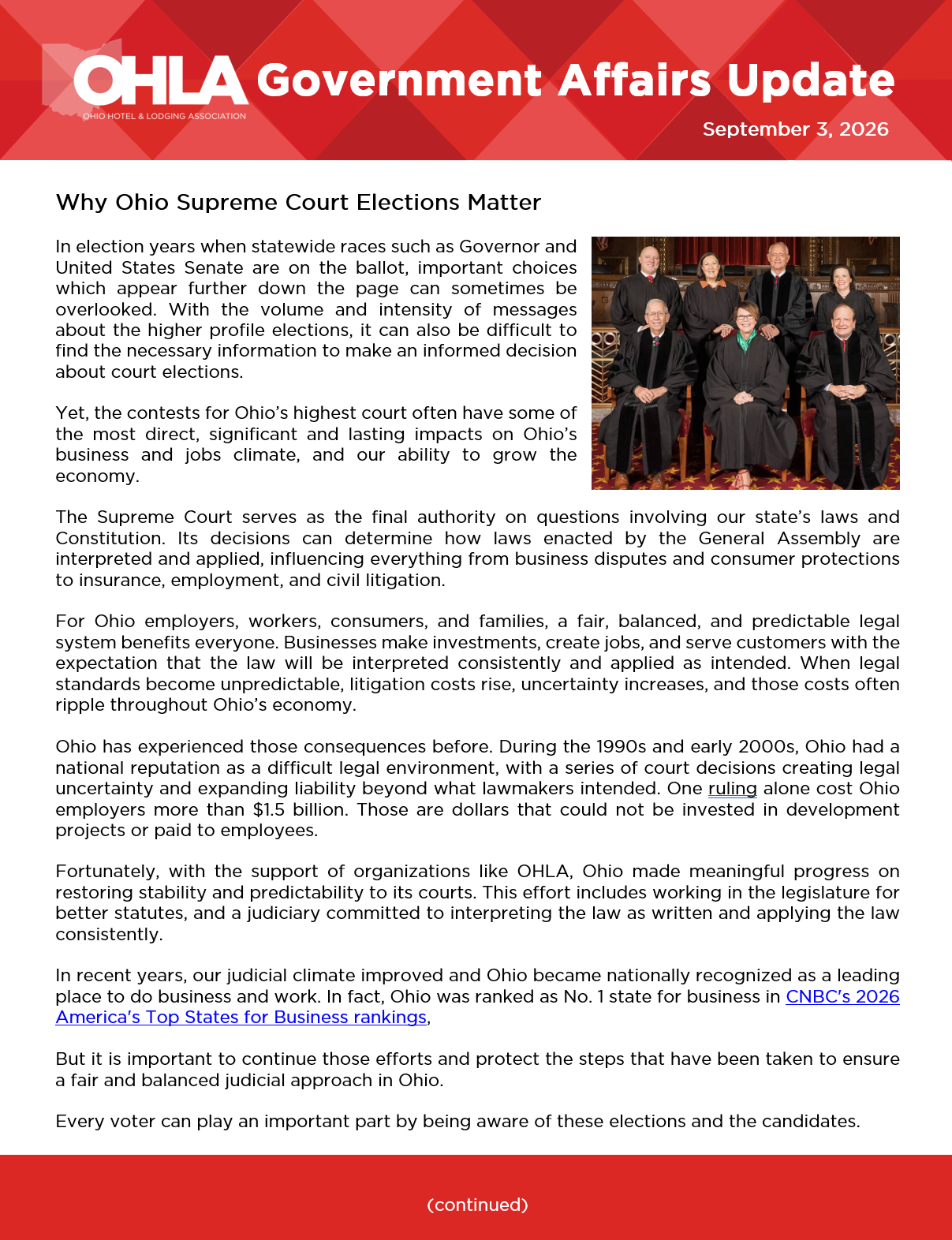 Key Legislation & Industry Insights